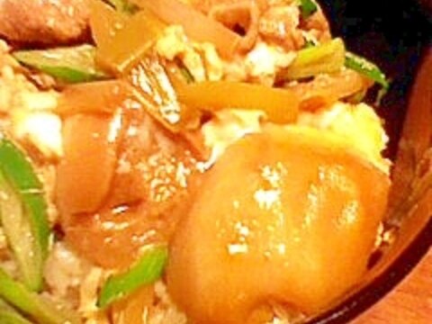 かさ増しでボリュームアップ　豚丼